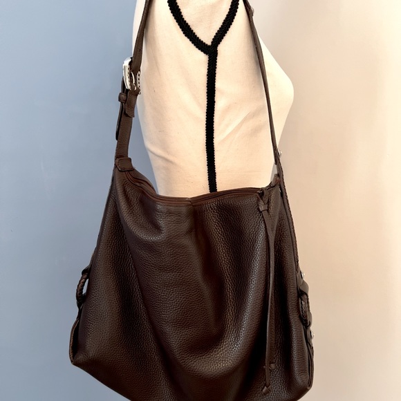 Brighton Extra Large Western Leather Hobo - Picture 4 of 12